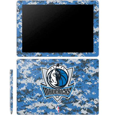 NBA Dallas Mavericks Digi Camo Galaxy Book 12in Skin